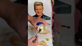 Color Matching Gordon Ramsay&rsquo;s Skin Tone (surprise) #shorts #colormatch #gordonramsay