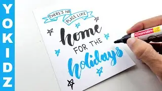Christmas Card Making Simple | Yo Kidz | #yokidz