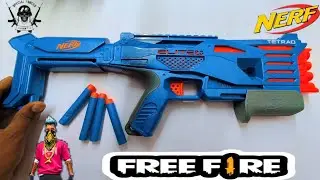 free fire most old gun unboxing nerf #toyhouse