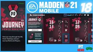 POWER RANKINGS (#16-#01) || PTHero PLAYS - MADDEN NFL 21 MOBILE (EP18)