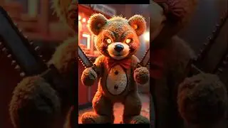 Terrifying Zombie Warrior | Glowing Eyes Monster Animation#trending #shortvideo #funny #