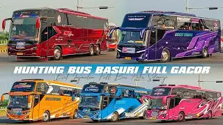 HUNTING BUS BASURI FULL GACOR‼️ Exit Jogonalan Full Bus Artis Soloraya‼️