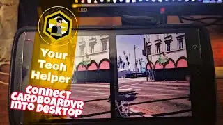 CardBoardVR In PC With Head Motion Tracking | Play 3D Games On PC [#Tips&Tricks #Tutorial #VR #Game]