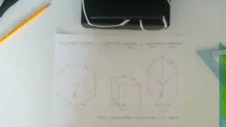 Assonometria di un cubo