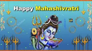 Happy Mahashivratri Wishes Greetings Messages | Happy Shivratri Status Whatsapp 2026 | Shivaratri