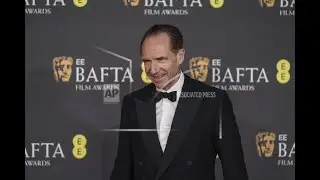 Fiennes happy to be 'on home turf' at BAFTAS