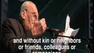 Taha Muhammad Ali reads Revenge at the Dodge Poetry Festival