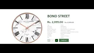 Unboxing Harris & Co  Wallclock