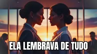 Bebi demais na festa da empresa e acordei na cama da minha chefe... ela lembrava de tudo.