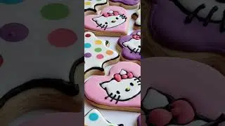 Hello Kitty Decorated Sugar Cookies