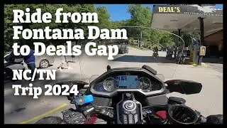 NC/TN Road Trip 2024 | Fontana Dam to Deals Gap