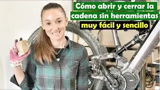 🚲 &iquest;Sabes c&oacute;mo abrir y cerrar la cadena de tu bicicleta sin usar herramientas? f&aacute;cil y sencillo