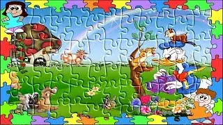 Donald Duck New Style Puzzle Games For Kids