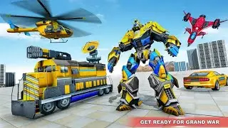 Train Robot Transform Game 2021: Robot Train Mission Destroy Enemies - Android Gameplay