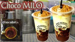 Ide bisnis minuman kekinian modal kecil untung besar || Es viral choco milo