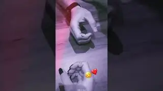 Couple's hand holding video👫🏻 | couples status | cute couple🥰 | status video | #shorts #couplegoals
