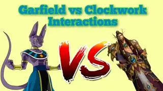 Nickelodeon All-Star Brawl 2 - Garfield vs Clockwork Interactions