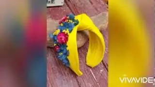 ##Hair accessories ## Hair bands #Embroidered and beaded 50 beautiful headbands designs