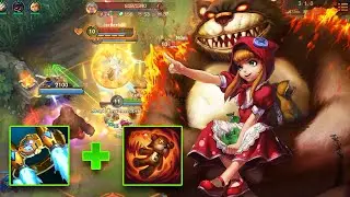 WILD RIFT GAMEPLAY NO COMMENTARY ANNIE IN MID LANE STILL GOOD AT S5 ?