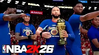 NBA 2K26 Finals Championship Celebration 1080p