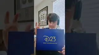 What&rsquo;s inside a gold D23 membership kit! #disney #d23 #d23membership #waltdisneyworld #stitch