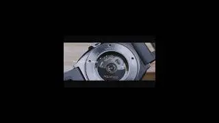 Super Marine Titanium Forged Carbon Dial And Bezel Inlay Watch