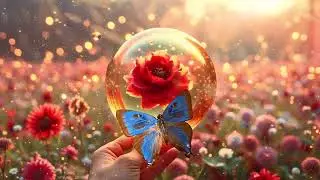 🌿432Hz Nervous Reset Portal | Blue Butterfly Bloom for Calm & Inner Peace 🦋
