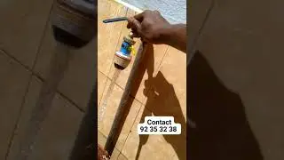 Filtre &agrave; eau pour les robinets de la maison