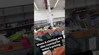 You can find lots of different items here at our location. Shoes, toys, clothing, etc.