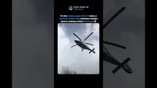 The Stroboscopic Effect That Makes Helicopters Look Frozen Mid-Air🤯