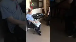 Sherwood enjoys music therapy provided through Ability Connection