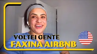 PÔS CONSTRUÇÃO FAXINA DE AIRBNB NOS EUA. #liviablossom