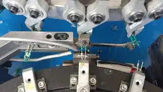 automatic LED soldering machine for LED and resistance