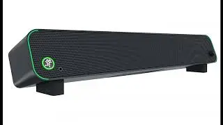 Mackie CR-X Series, CR StealthBar Desktop PC Soundbar with Bluetooth