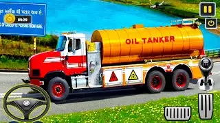 Offroad Oil Tanker - Truck Driving Simulator Games - Android GamePlay