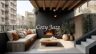 Urban Courtyard Jazz &ndash; 都会の中庭で過ごす静かな夜のためのモダンジャズ