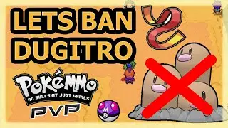 LETS SIGN A PETITION TO BAN DUGTRIO OR REMOVE ARENA TRAP! PokeMMO PvP with Live Commentary