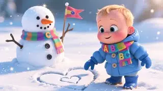 Winter Snowman With Baby | Fun Nursery Rhyme Song for Kids