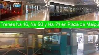 Metro de Santiago | Trenes en Plaza de Maipú  | Línea 5 