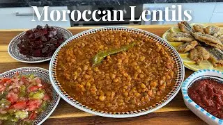 Delicious Moroccan Lentils - Easy, healthy, and vegan (GF).