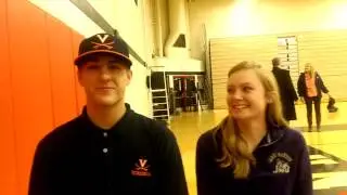SIGNING DAY: Chesdin Harrington & Paige Mitchell of Patrick Henry