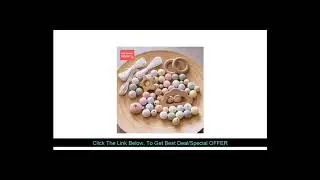 Best Price 1set Baby Teether Wooden Beads Set DIY Nurse Birth Gift Pacifier Clip Chain Pendant Wood