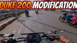 Finally MODIFIED My KTM Duke 200! 🔥