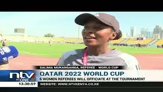 Salima Mukansanga becomes Africa's first female referee to officiate at the men's World Cup