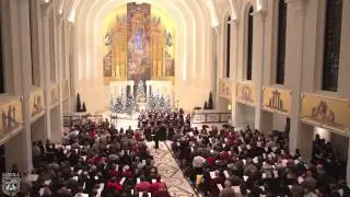 Lessons and Carols event Saturday, December 7, 2013, at Madonna della Strada Chapel