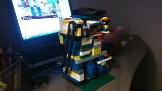 Lego SOHC In-Line/Straight 2 Cylinder Vacuum Engine