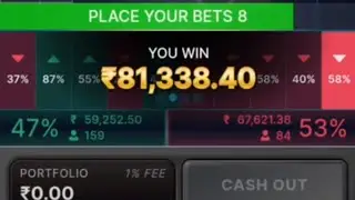 Playing Stock Market Live Casino Game Easy Prediction Part2  💰💰💰🔥💥