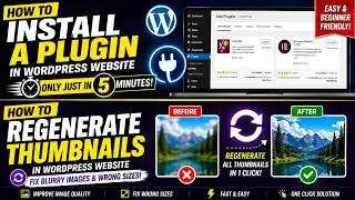 How to Install a Plugin in wordpress Website only just in 5 minutes?
