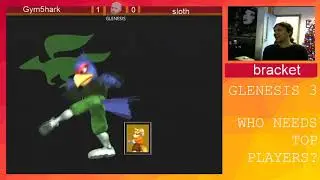 Glenesis 3 - Gym5hark (Fox) vs Sloth (Falco) - Winners Finals