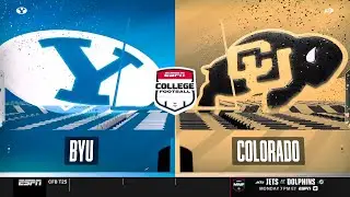 NCAA Football 2025: #25 BYU at Colorado